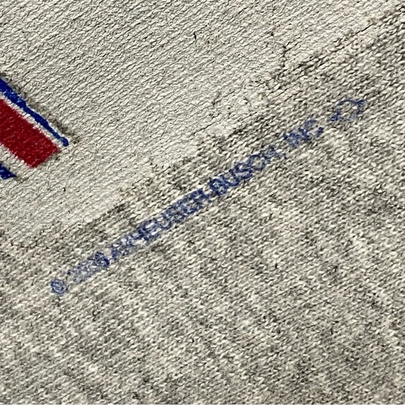 Vintage Bud Light Beer Men’s Heather Gray Short Sleeve Logo T Shirt Size XL - Picture 3 of 8